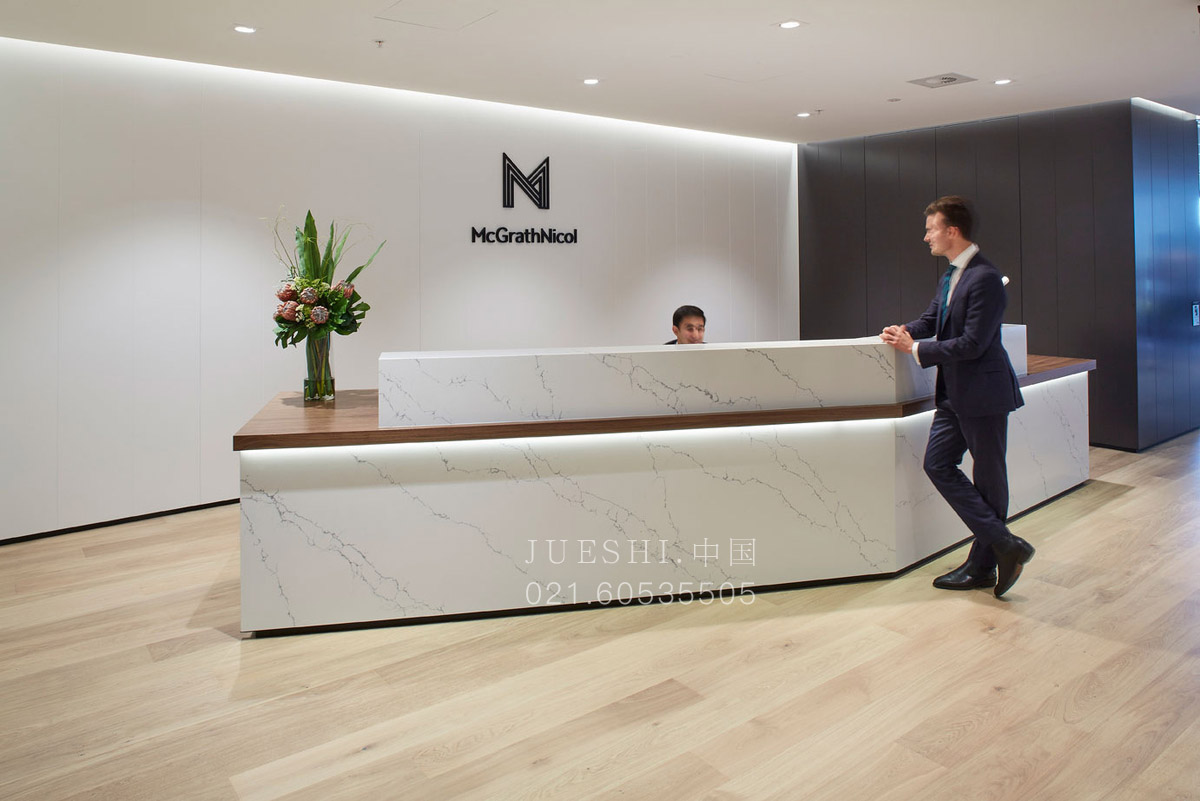 外资企业前台logo墙背景墙形象墙